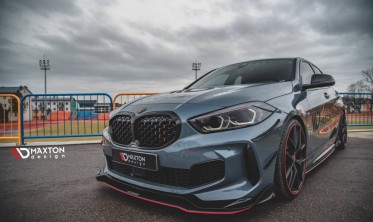 Комплект накладок на передний бампер (Canards) BMW 1 F40 M-pack / M135I фото
