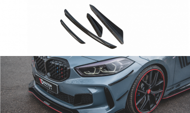 Комплект накладок на передний бампер (Canards) BMW 1 F40 M-pack / M135I фото