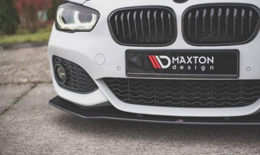 Racing дифузор переднього бампера BMW 1 F20 M-pack FL/M140I фото