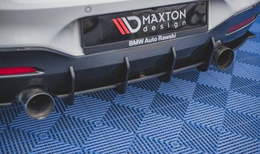 Диффузор Racing durability на задний бампер BMW M140I фото