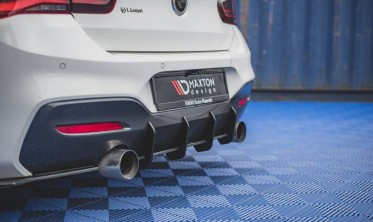 Диффузор Racing durability на задний бампер BMW M140I фото