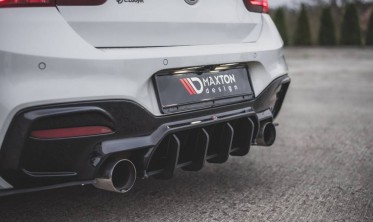 Накладка Racing durability на задній бампер BMW M140I V.4 фото