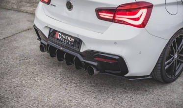 Накладка Racing durability на задній бампер BMW M140I V.4 фото