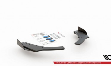 Бічні задні дифузори + накладки Racing durability BMW 1 F20 M140I фото