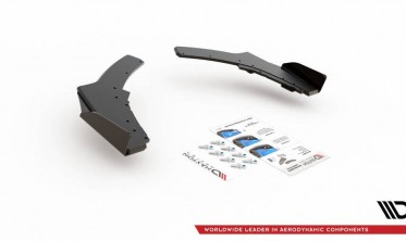 Бічні задні дифузори + накладки Racing durability BMW 1 F20 M140I фото