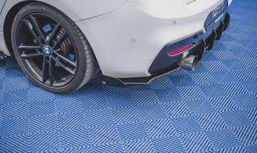 Бічні задні дифузори + накладки Racing durability BMW 1 F20 M140I фото