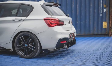 Бічні задні дифузори + накладки Racing durability BMW 1 F20 M140I фото