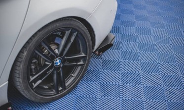 Бічні задні дифузори + накладки Racing durability BMW 1 F20 M140I фото