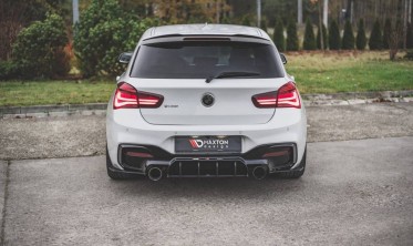 Боковые диффузоры Racing заднего бампера BMW 1 F20 M140I фото