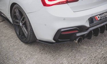 Боковые диффузоры Racing заднего бампера BMW 1 F20 M140I фото