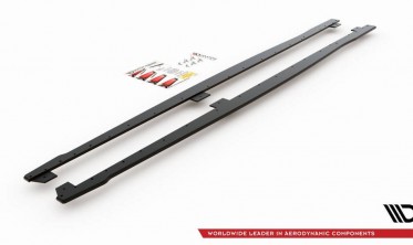Боковые диффузоры Racing под пороги BMW 1 F20 M135I / M140I / M-pack фото