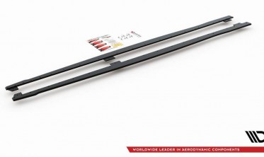 Боковые диффузоры Racing под пороги BMW 1 F20 M135I / M140I / M-pack фото