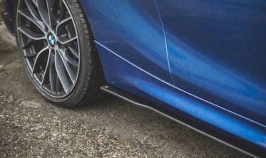 Листвы под боковые пороги Racing BMW 1 F21 M135I / M140I / M-pack фото