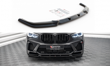 Накладка на передний бампер BMW X5M F95 фото