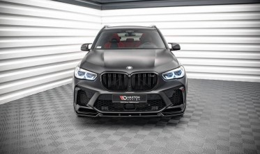 Накладка на передний бампер BMW X5M F95 фото
