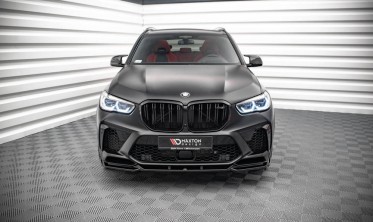 Тюнінговий дифузор на передній бампер BMW X5 M F95 фото