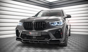 Тюнінговий дифузор на передній бампер BMW X5 M F95 фото