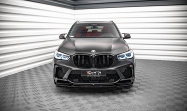 Тюнинговая накладка под передний бампер BMW X5 M F95 фото