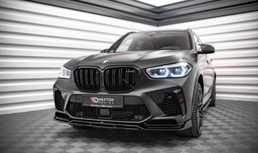 Тюнинговая накладка под передний бампер BMW X5 M F95 фото