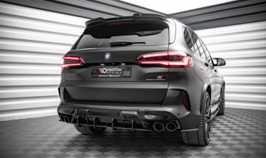 Центральная накладка на задний бампер Street pro BMW X5M F95 фото