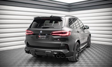 Боковые тюнинг накладки на задний бампер BMW X5M F95 фото