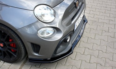 Тюнінг накладка на передній бампер Fiat 500 MK1 Abarth рестайл фото