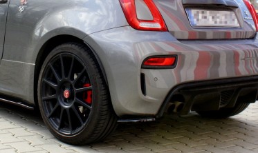 Бічні накладки заднього бампера Fiat 500 MK1 Abarth рестайл фото