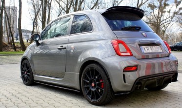Тюнінгові дифузори на пороги Fiat 500 MK1 Abarth рестайл фото