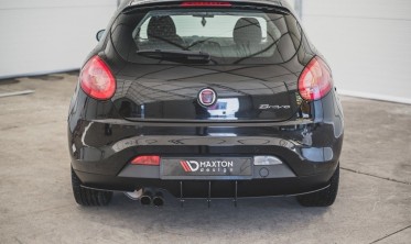 Центральная накладка на задний бампер Fiat Bravo MK2 Sport фото