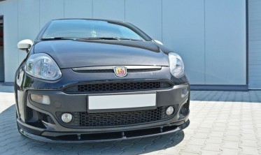 Тюнінговий дифузор під передній бампер Fiat Punto Evo Abarth фото