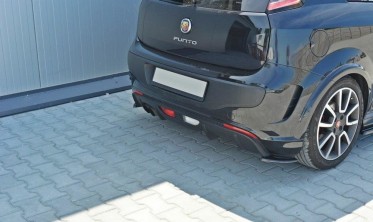 Тюнинговые накладки на бока заднего бампера Fiat Punto Evo Abarth фото