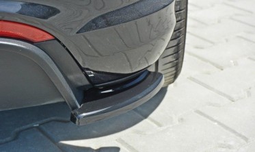 Тюнинговые накладки на бока заднего бампера Fiat Punto Evo Abarth фото