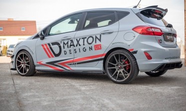 Накладка на спойлер крышки багажника Ford Fiesta MK8 версия ST / ST-line вар.2 фото