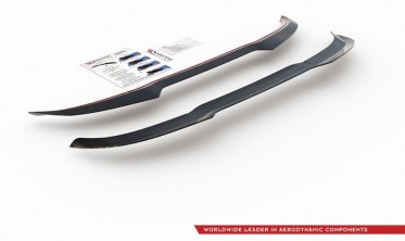 Накладка на спойлер крышки багажника Ford Fiesta MK8 версия ST / ST-line вар.2 фото