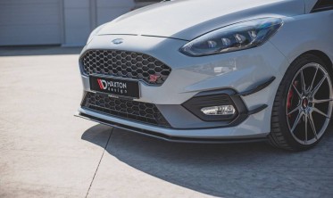 Диффузор Racing Durability на передний бампер Ford Fiesta MK8 ST / ST-line фото