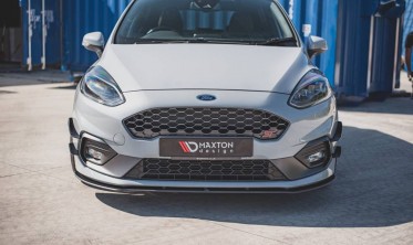 Диффузор Racing Durability на передний бампер Ford Fiesta MK8 ST / ST-line фото