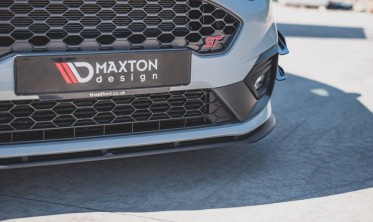 Диффузор Racing Durability на передний бампер Ford Fiesta MK8 ST / ST-line фото
