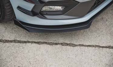 Racing Durability диффузор+ накладки переднего бампера Ford Fiesta MK8 ST / ST-line фото