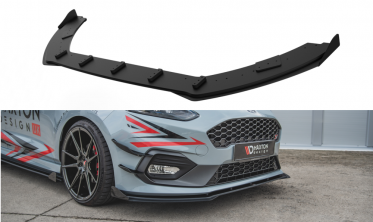 Racing Durability дифузор+ накладки переднього бампера Ford Fiesta MK8 ST / ST-line фото