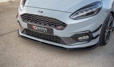 Передний диффузор бампера Ford Fiesta Mk8 ST / ST-Line вар.4 фото