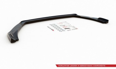 Передня накладка на бампер Ford Fiesta Mk8 версія ST/ST-Line вар.5 фото
