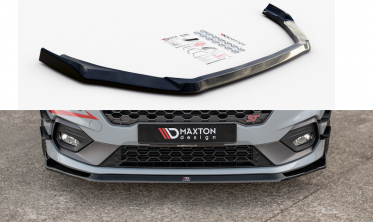 Передняя накладка на бампер Ford Fiesta Mk8 версия ST / ST-Line вар.5 фото