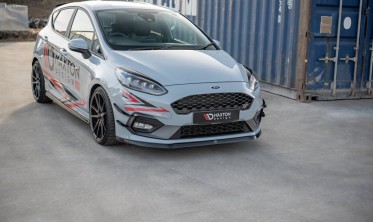 Накладка на передний бампер Ford Fiesta Mk8 версия ST / ST-Line вар.6 фото