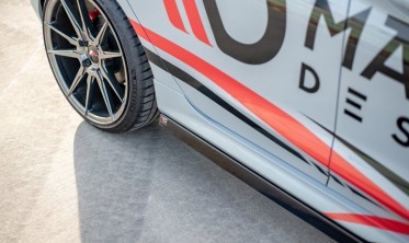 Тюнінгові дифузори під пороги Ford Fiesta Mk8 ST/ST-line фото