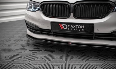 Тюнинговая накладка на передний бампер BMW 5 G30 фото
