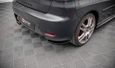 Тюнінгові накладки на задній бампер Seat Ibiza MK3 Cupra фото