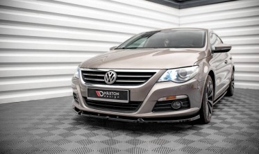 Тюнінговий дифузор переднього бампера VW Passat CC фото