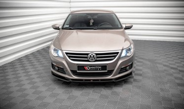 Передняя накладка на бампер Volkswagen Passat CC фото