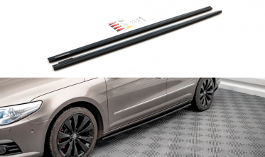 Тюнинговые диффузоры под пороги VW Passat CC фото