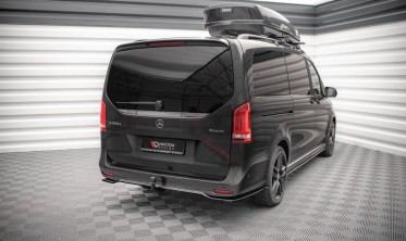 Тюнинговый диффузор на задний бампер Mercedes V-Class W447 FL AMG-Line фото